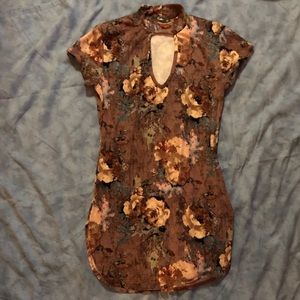 Cute shirt with key hole cut out